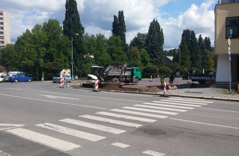 V Semilech začala stavba kruhových objezdů